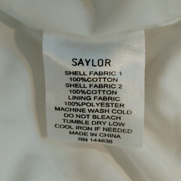 SAYLOR GRACE LACE ROMPER, CREAM S - Picture 13 of 15